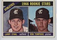 1966 Rookie Stars - Larry Stahl, Ron Tompkins [Noted]