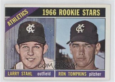 1966 Topps - [Base] #107 - 1966 Rookie Stars - Larry Stahl, Ron Tompkins