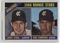 1966 Rookie Stars - Larry Stahl, Ron Tompkins [Good to VG‑EX]