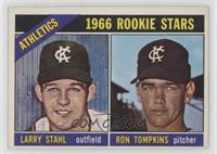 1966 Rookie Stars - Larry Stahl, Ron Tompkins