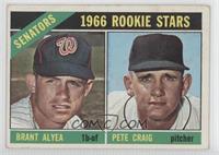 1966 Rookie Stars - Brant Alyea, Pete Craig [Noted]