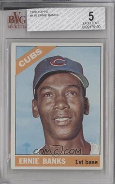 1966 Topps - [Base] #110 - Ernie Banks [BVG 5 EXCELLENT]