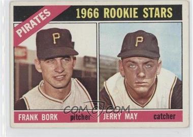 1966 Topps - [Base] #123 - 1966 Rookie Stars - Frank Bork, Jerry May