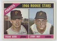 1966 Rookie Stars - Frank Bork, Jerry May