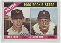 1966 Rookie Stars - Frank Bork, Jerry May