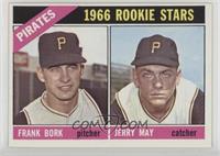 1966 Rookie Stars - Frank Bork, Jerry May