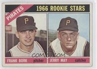 1966 Rookie Stars - Frank Bork, Jerry May [Good to VG‑EX]