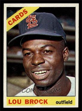 1966 Topps - [Base] #125 - Lou Brock [NM]