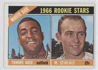 1966 Rookie Stars - Tommie Agee, Marv Staehle