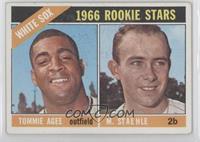 1966 Rookie Stars - Tommie Agee, Marv Staehle [Good to VG‑EX]