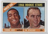 1966 Rookie Stars - Tommie Agee, Marv Staehle