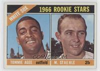 1966 Rookie Stars - Tommie Agee, Marv Staehle