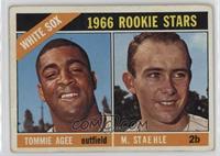1966 Rookie Stars - Tommie Agee, Marv Staehle