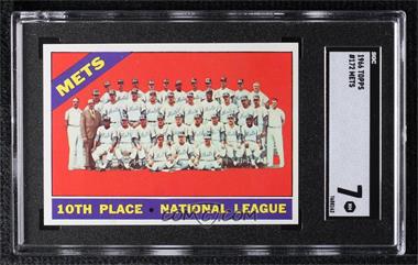 1966 Topps - [Base] #172 - New York Mets [SGC 7 NM]