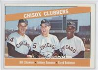 Chisox Clubbers (Bill Skowron, Johnny Romano, Floyd Robinson) [Good to&nbs…
