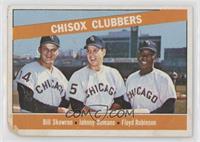 Chisox Clubbers (Bill Skowron, Johnny Romano, Floyd Robinson) [Good to&nbs…