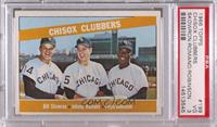 Chisox Clubbers (Bill Skowron, Johnny Romano, Floyd Robinson) [PSA 3 …