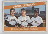 Chisox Clubbers (Bill Skowron, Johnny Romano, Floyd Robinson) [COMC RCR&nb…