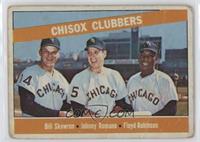 Chisox Clubbers (Bill Skowron, Johnny Romano, Floyd Robinson) [Poor to&nbs…