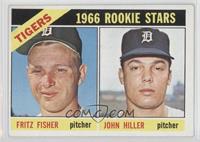 1966 Rookie Stars - Fritz Fisher, John Hiller [Good to VG‑EX]