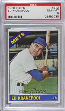 1966 Topps - [Base] #212 - Ed Kranepool [PSA 8 NM‑MT]