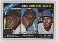 League Leaders - Willie Mays, Willie McCovey, Billy Williams [Good to …
