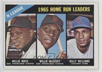 League Leaders - Willie Mays, Willie McCovey, Billy Williams