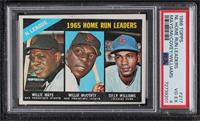 League Leaders - Willie Mays, Willie McCovey, Billy Williams [PSA 4 V…