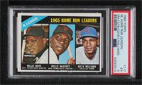 League Leaders - Willie Mays, Willie McCovey, Billy Williams [PSA 5 E…