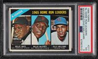 League Leaders - Willie Mays, Willie McCovey, Billy Williams [PSA 3 V…