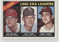 League Leaders - Sam McDowell, Eddie Fisher, Sonny Siebert [Good to V…