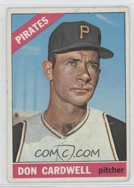 1966 Topps - [Base] #235 - Don Cardwell [Good to VG‑EX]