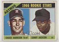 1966 Rookie Stars - Chuck Harrison, Sonny Jackson [Good to VG‑E…