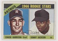 1966 Rookie Stars - Chuck Harrison, Sonny Jackson