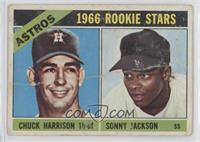 1966 Rookie Stars - Chuck Harrison, Sonny Jackson [Poor to Fair]