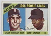 1966 Rookie Stars - Chuck Harrison, Sonny Jackson [Good to VG‑E…