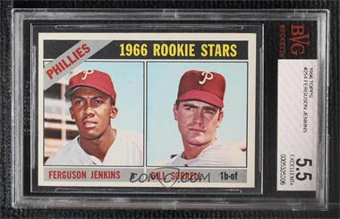 1966 Topps - [Base] #254 - 1966 Rookie Stars - Ferguson Jenkins, Bill Sorrell [BVG 5.5 EXCELLENT+]