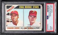 1966 Rookie Stars - Ferguson Jenkins, Bill Sorrell [PSA 2 GOOD]