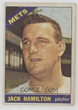 1966 Topps - [Base] #262 - Jack Hamilton [Poor to Fair]