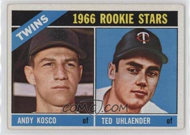 1966 Topps - [Base] #264 - 1966 Rookie Stars - Andy Kosco, Ted Uhlaender