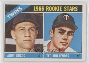 1966 Topps - [Base] #264 - 1966 Rookie Stars - Andy Kosco, Ted Uhlaender