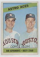 Astro Aces (Bob Aspromonte, Rusty Staub) [Good to VG‑EX]