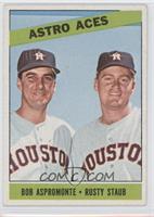 Astro Aces (Bob Aspromonte, Rusty Staub) [Noted]