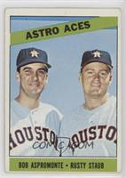 Astro Aces (Bob Aspromonte, Rusty Staub) [Poor to Fair]