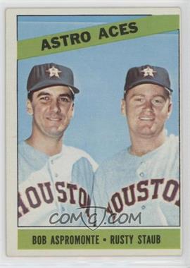 1966 Topps - [Base] #273 - Astro Aces (Bob Aspromonte, Rusty Staub)