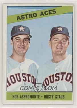 1966 Topps - [Base] #273 - Astro Aces (Bob Aspromonte, Rusty Staub)