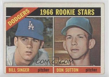 1966 Topps - [Base] #288 - 1966 Rookie Stars - Bill Singer, Don Sutton [Good to VG‑EX]