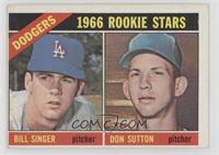 1966 Rookie Stars - Bill Singer, Don Sutton
