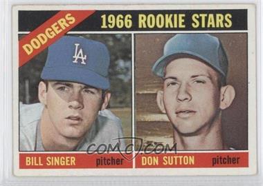 1966 Topps - [Base] #288 - 1966 Rookie Stars - Bill Singer, Don Sutton