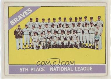 1966 Topps - [Base] #326 - Atlanta Braves Team [Good to VG‑EX]